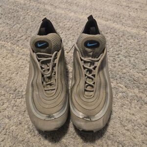 NIKE AIR MAX 97 ULTRA '17 SHOES WOLF GREY MARINE BLUE 917704-001 SIZE 11 Women